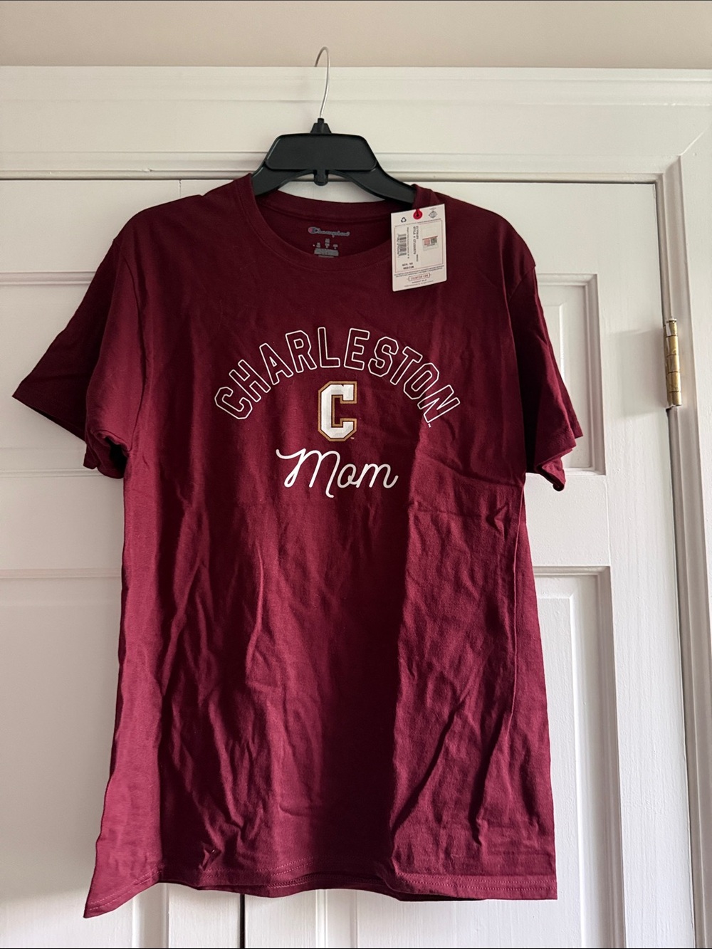 NWT Champion College of Charleston Mom T-shirt